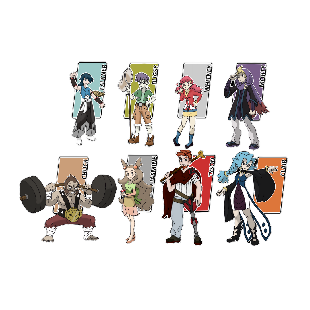 Arte da Liga Johto GLC